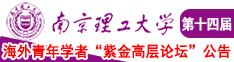 免费不卡操b网南京理工大学第十四届海外青年学者紫金论坛诚邀海内外英才！